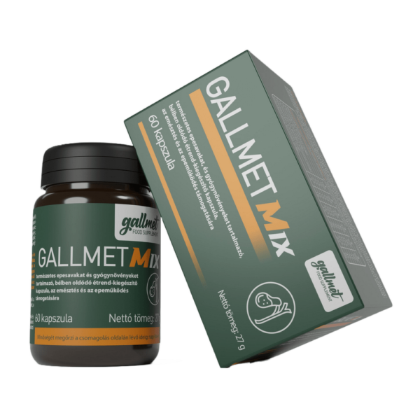 GALLMET-Mix * 60 db epesav és gyógynövény kapszula