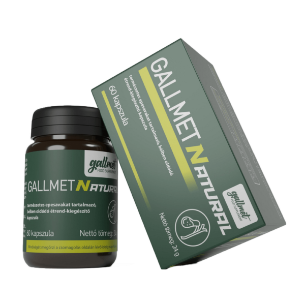 GALLMET-Natural * 60 db epesav kapszula