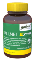GALLMET-Extra je enterosolventný doplnok stravy v kapsuliach s obsahom enzýmov, žlčových kyselín a bylín na podporu správneho fungovania pankreasu, žlče, pečene a tráviaceho traktu.