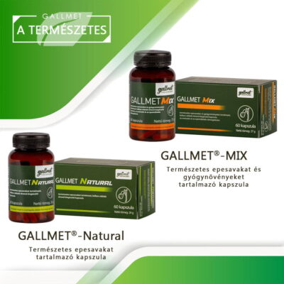 Gallmet-Natural és Mix kapszulák