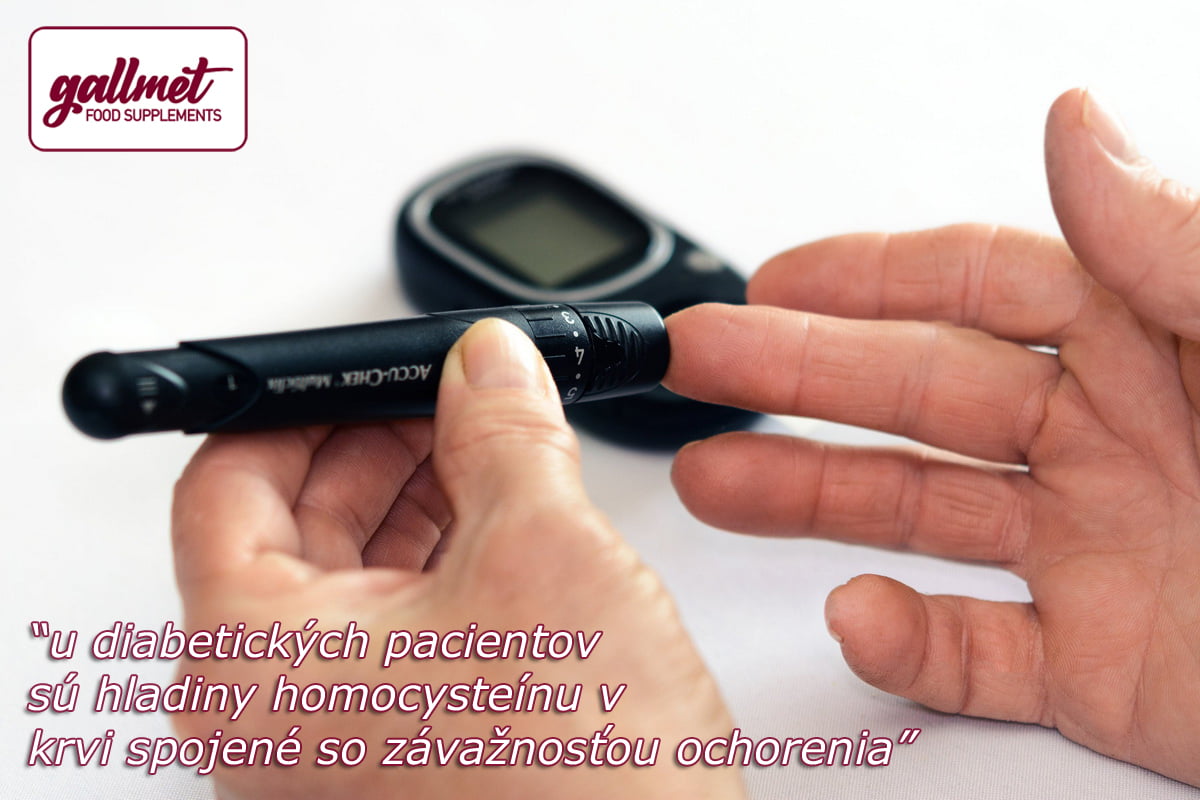 u diabetických pacientov sú hladiny homocysteínu v krvi spojené so závažnosťou ochorenia