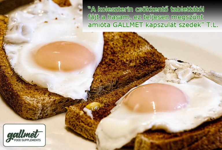 A Gallmet epesav kapszulák hatása a koleszterin szintre.