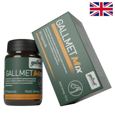 GALLMET-Mix 30 epesav és gyógynövény kapszula