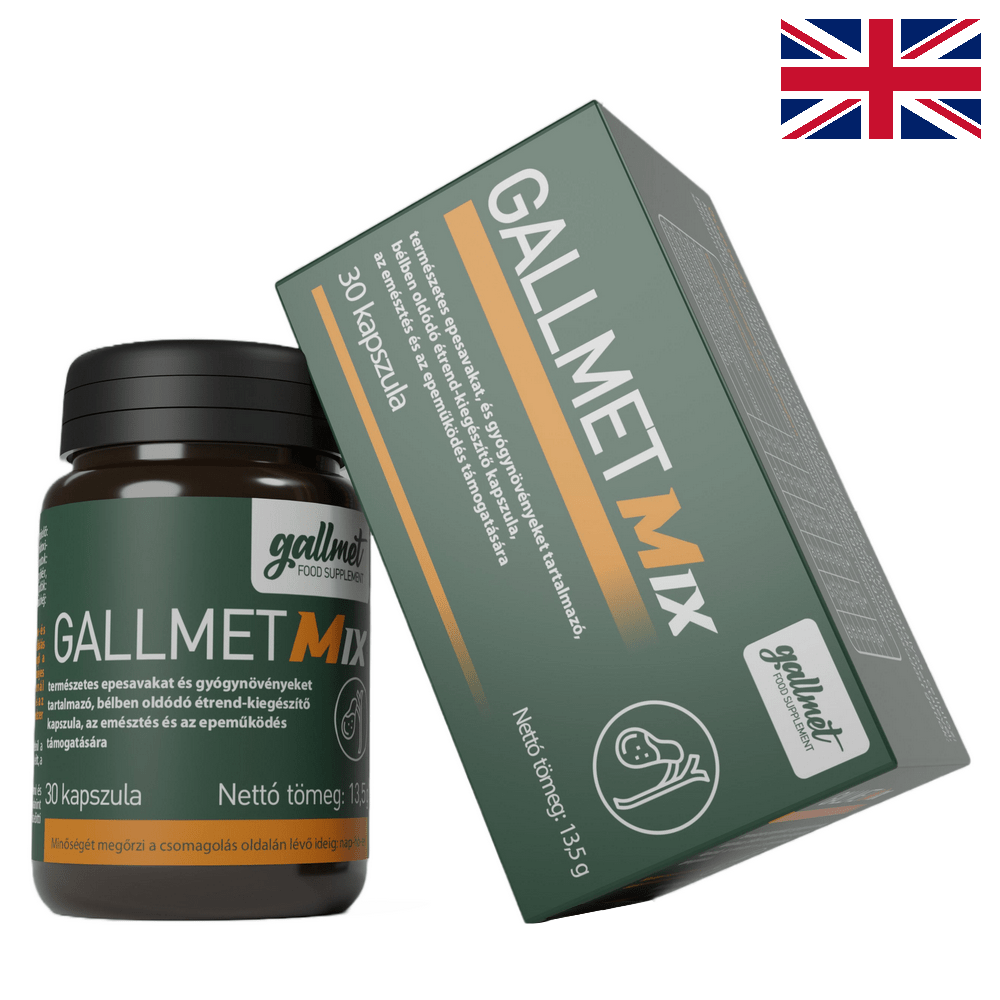 gallmet mix 30 bile acid and herb capsules