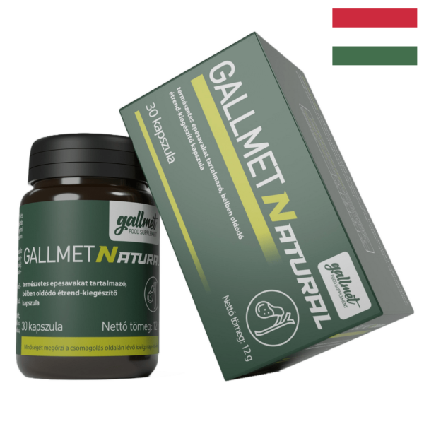 GALLMET-Natural 30 epesav kapszula