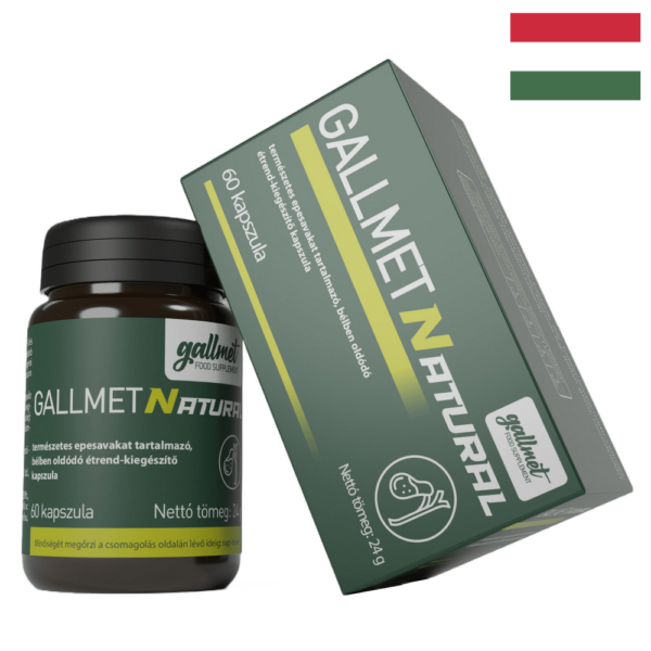 GALLMET-Natural 60 bile acid capsules