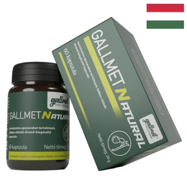 GALLMET-Natural 60 capsule de acid biliar