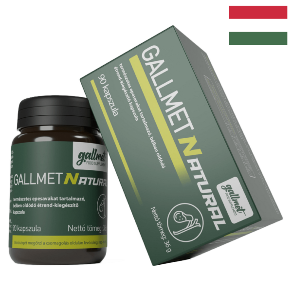 GALLMET-Natural 90 bile acid capsules