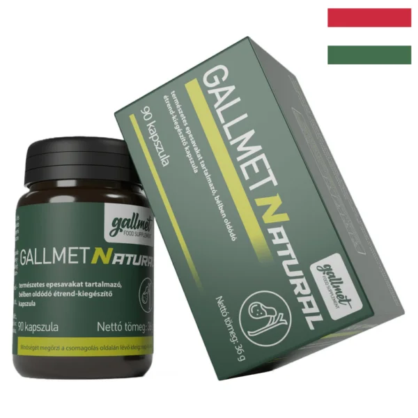GALLMET-Natural 90 capsule de acid biliar