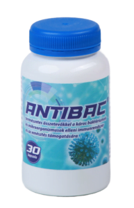 AntiBac kapszula fertőzések tüneteinek és mellékhatásainak enyhítésére