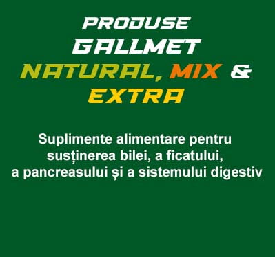Produse Gallmet Natural, Mix și Extra