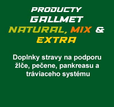 Produkty Gallmet Natural, Mix a Extra